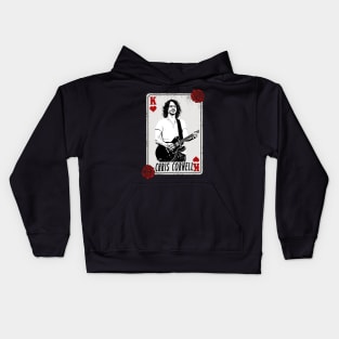 Vintage Card Chris Cornell Kids Hoodie